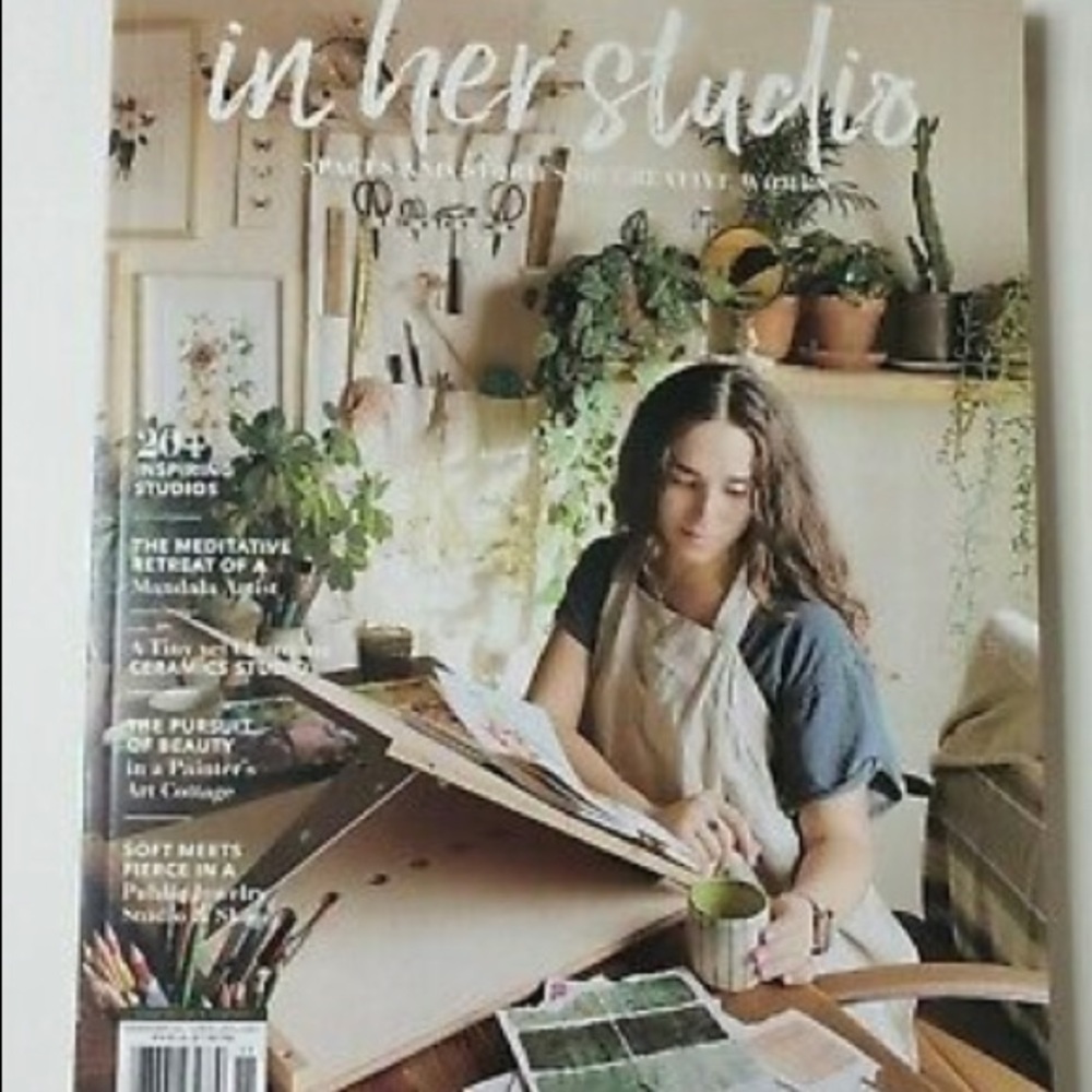 IN HER STUDIO FEB/, MAR, APR 2021 MAGAZINE